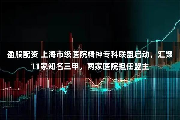 盈股配资 上海市级医院精神专科联盟启动，汇聚11家知名三甲，两家医院担任盟主